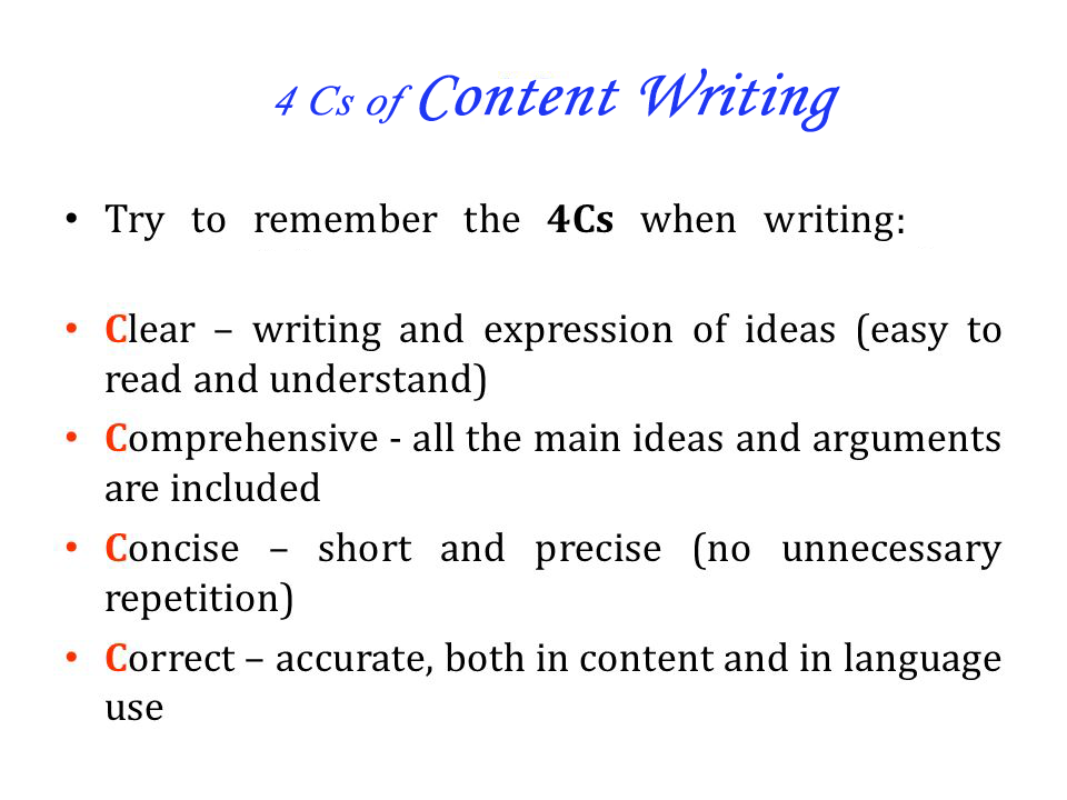 major-Cs-Content-Writing