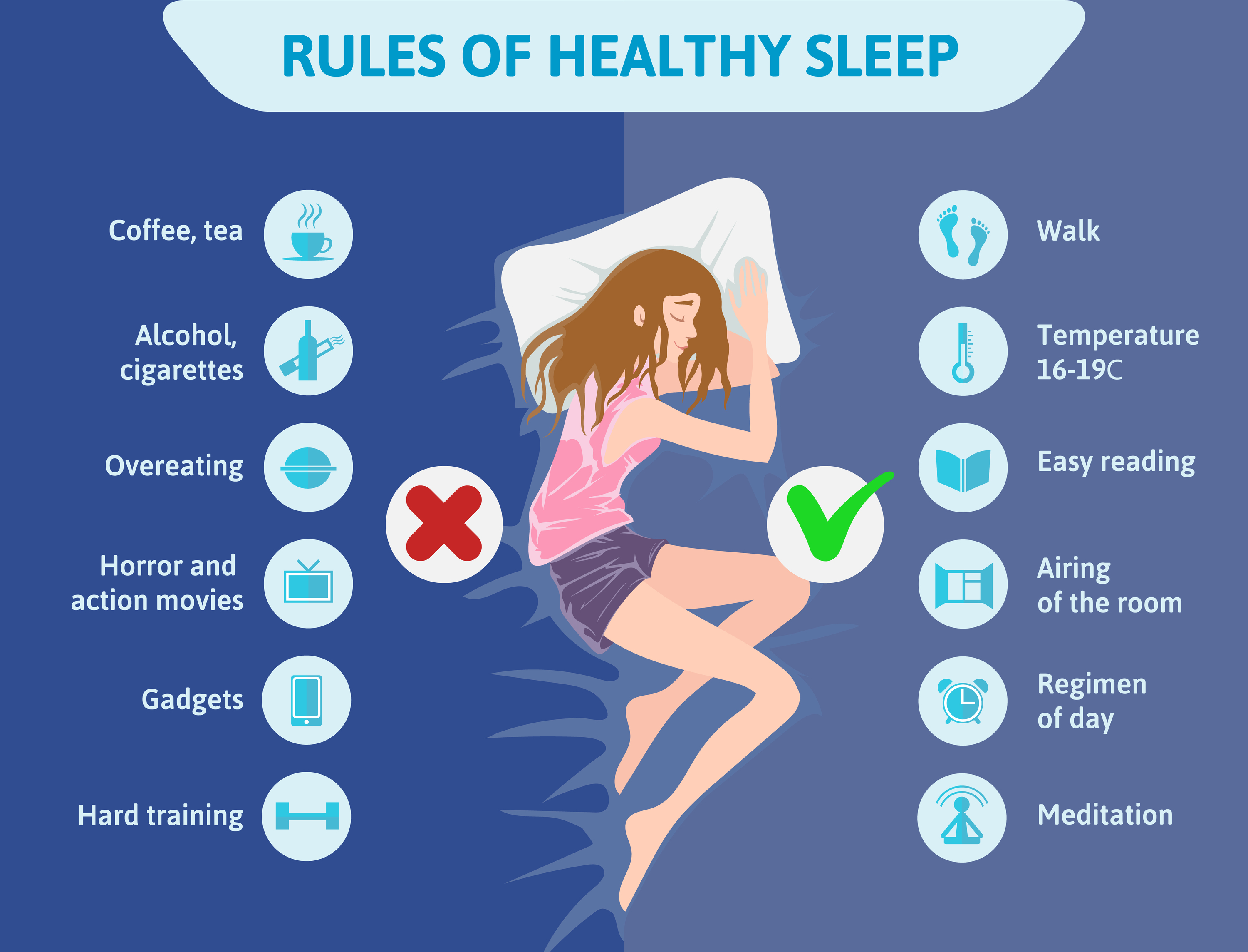 no deep sleep causes