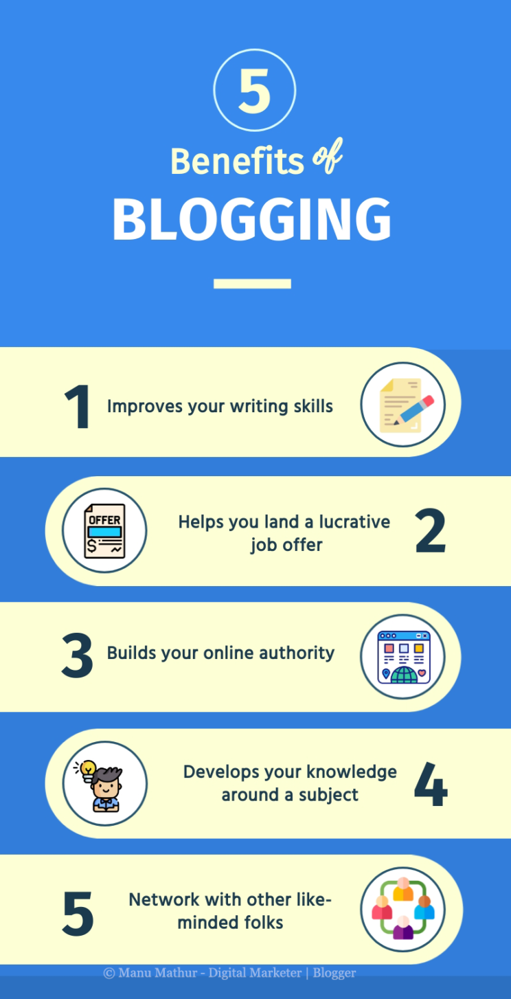 top benefits of blogging