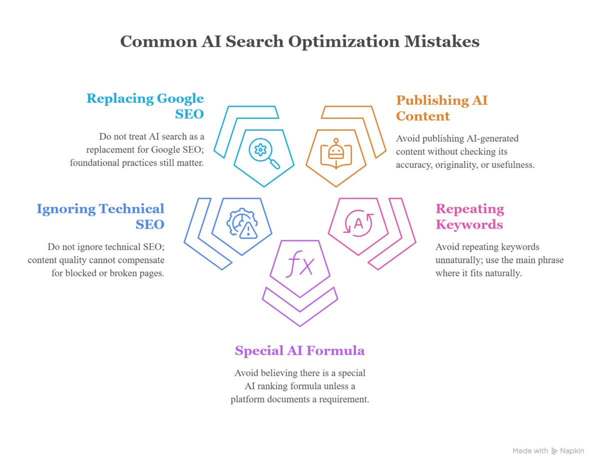 common-ai-search-optimization-mistakes